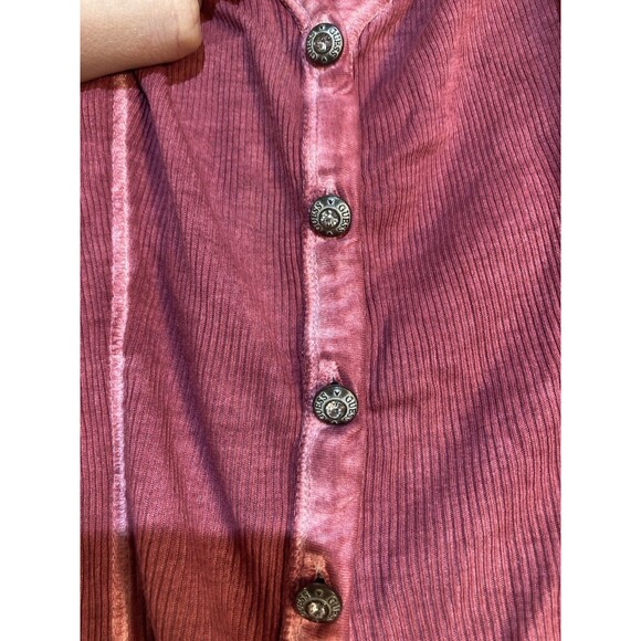 Guess Lily Henley Tank Top Pink Y2K ASO Elena Gilbert The Vampire Diaries Small - Picture 6 of 8